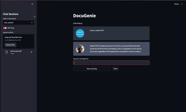 DocuGenie preview